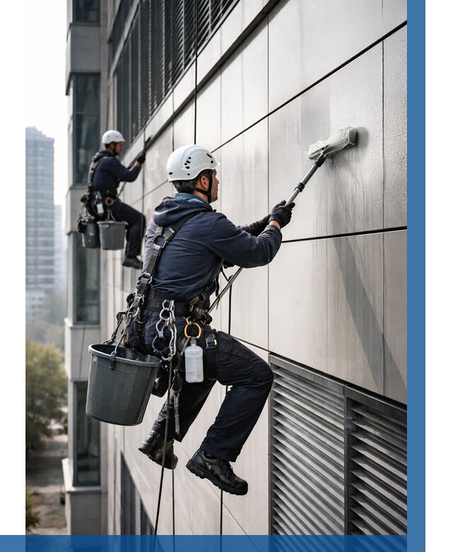 Мойка вентилируемого фасада в Артёме от 259 р. | ВЫСОТНИК-Арт