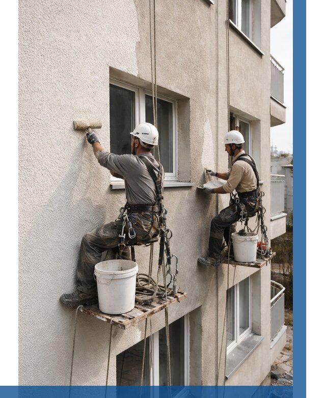 Нанесение короеда на фасад в Артёме от 467 р. | ВЫСОТНИК-Арт