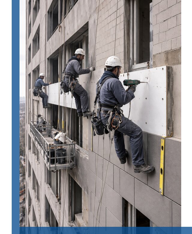 Монтаж фасадных термопанелей высокого качества в Артёме