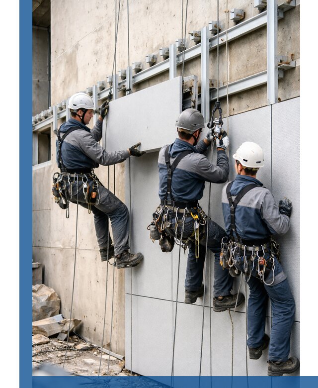 Монтаж вентилируемого фасада в Артёме под ключ с гарантией качества