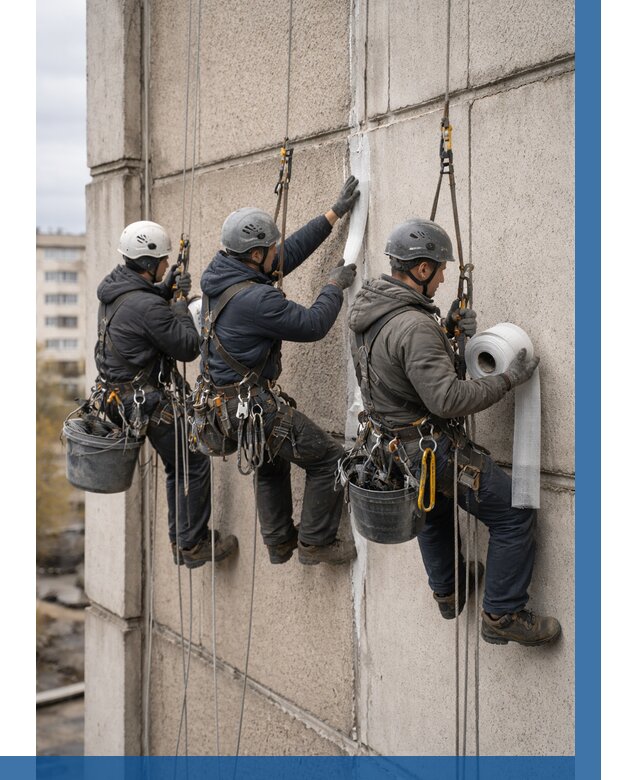 Ремонт межпанельных швов в Артёме от 778 р. | ВЫСОТНИК-Арт