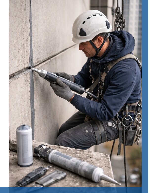 Вторичная герметизация швов в Артёме от 467 р. | ВЫСОТНИК-Арт