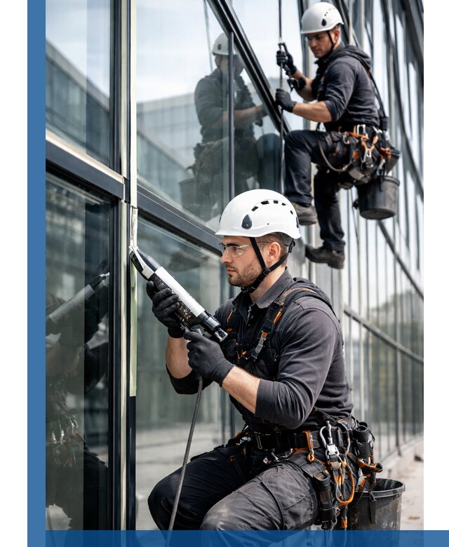 Герметизация витражных швов в Артёме для зданий и фасадов