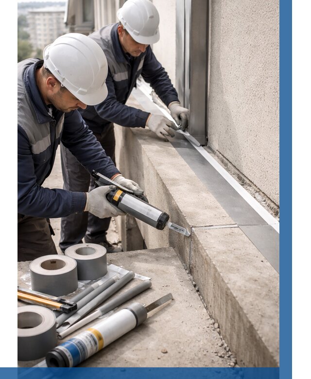 Герметизация примыкания балкона в Артёме от 4665 р. | ВЫСОТНИК-Арт