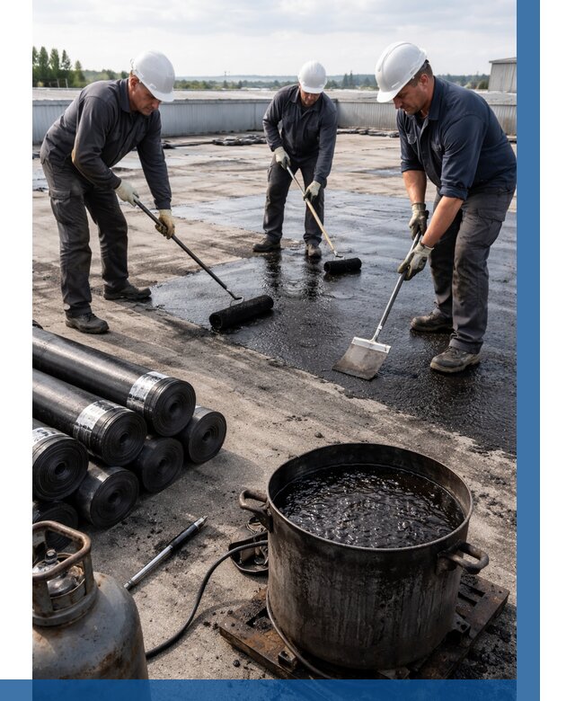 Гидроизоляция кровли мастикой в Артёме от 622 р. | ВЫСОТНИК-Арт