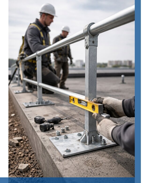 Монтаж кровельного ограждения в Артёме от 1244 р. | ВЫСОТНИК-Арт