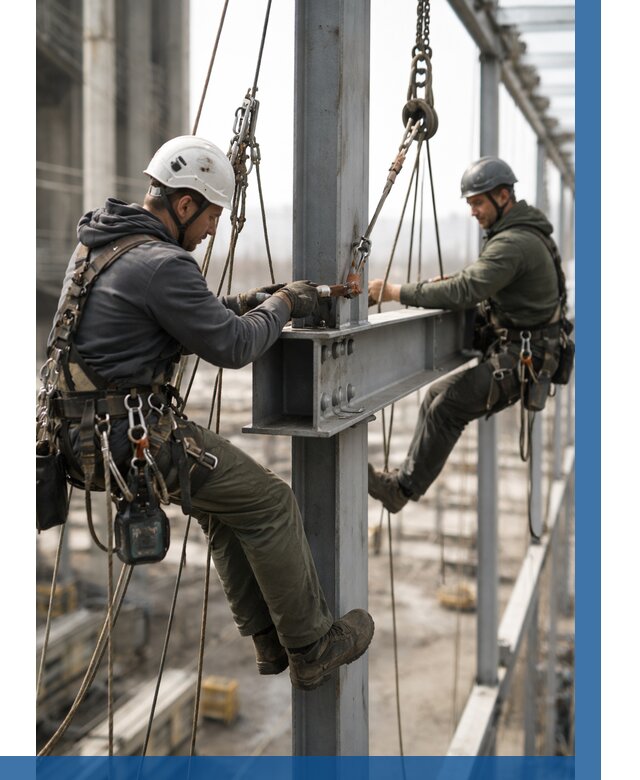 Монтаж металлоконструкций на высоте в Артёме от 3628 р. | ВЫСОТНИК-Арт