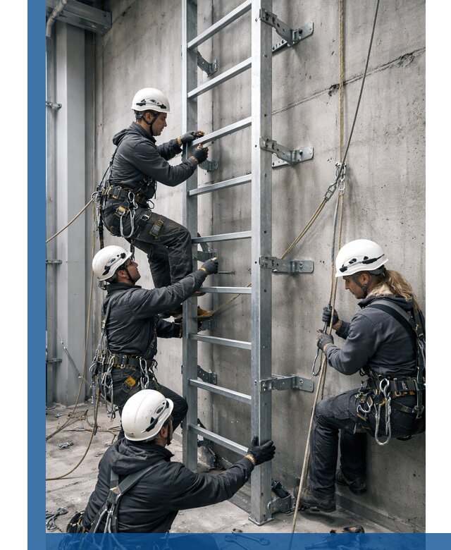 Монтаж металлических лестниц в Артёме под ключ со гарантией
