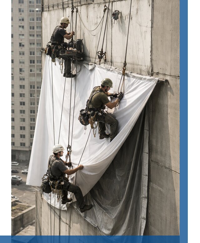 Замена баннерного полотна в Артёме от 6739 р. | ВЫСОТНИК-Арт—заказать