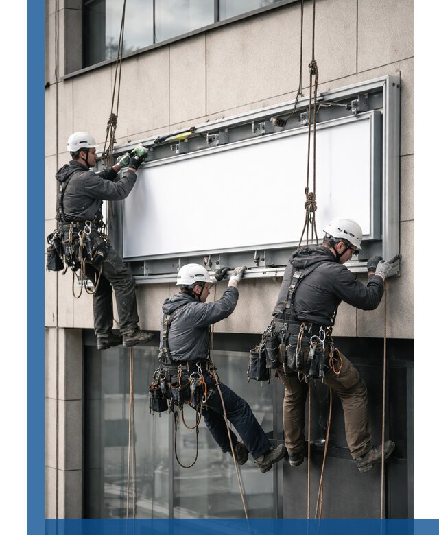 Профессиональный монтаж светового короба под ключ в Артёме