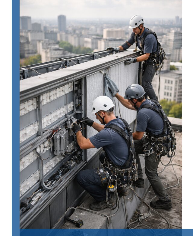 Профессиональное обслуживание крышной рекламы в Артёме под ключ