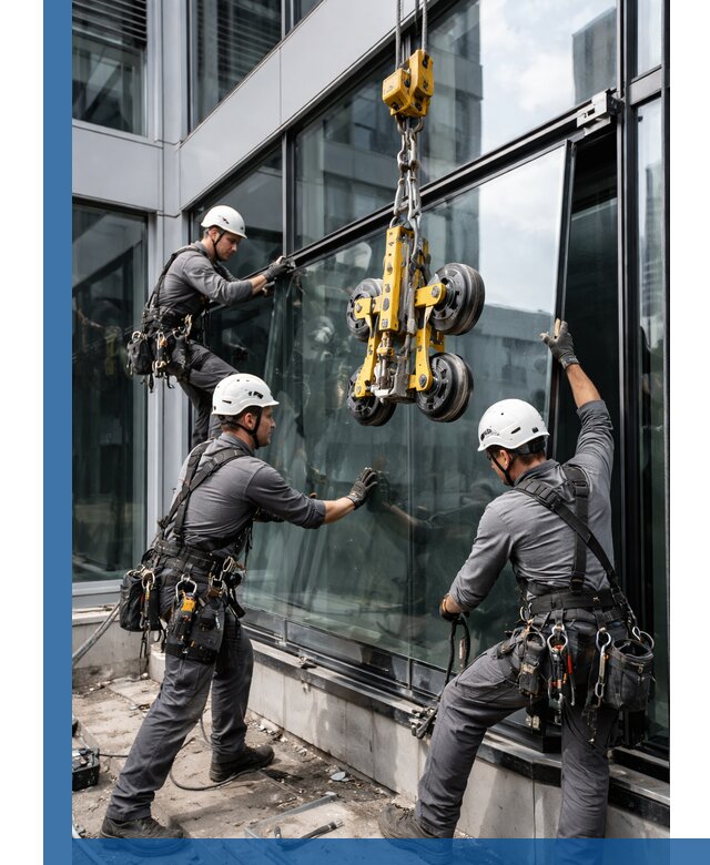 Структурное остекление фасадов в Артёме монтаж и обслуживание