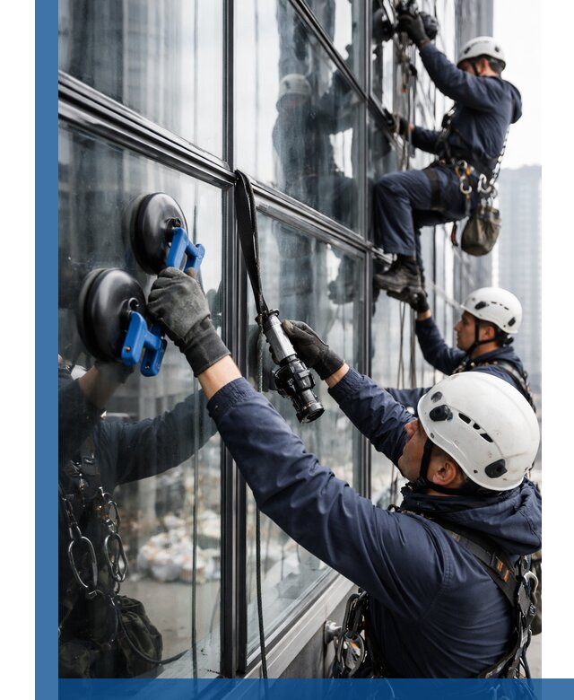 Радиусное остекление фасадов под ключ в Артёме с гарантиями