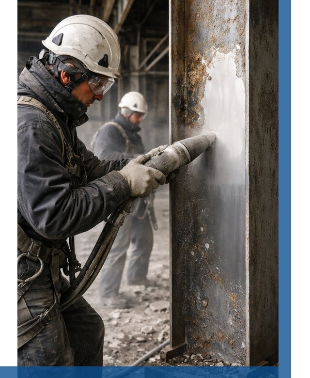 Удаление старой краски с металла в Артёме от 467 р. | ВЫСОТНИК-Арт