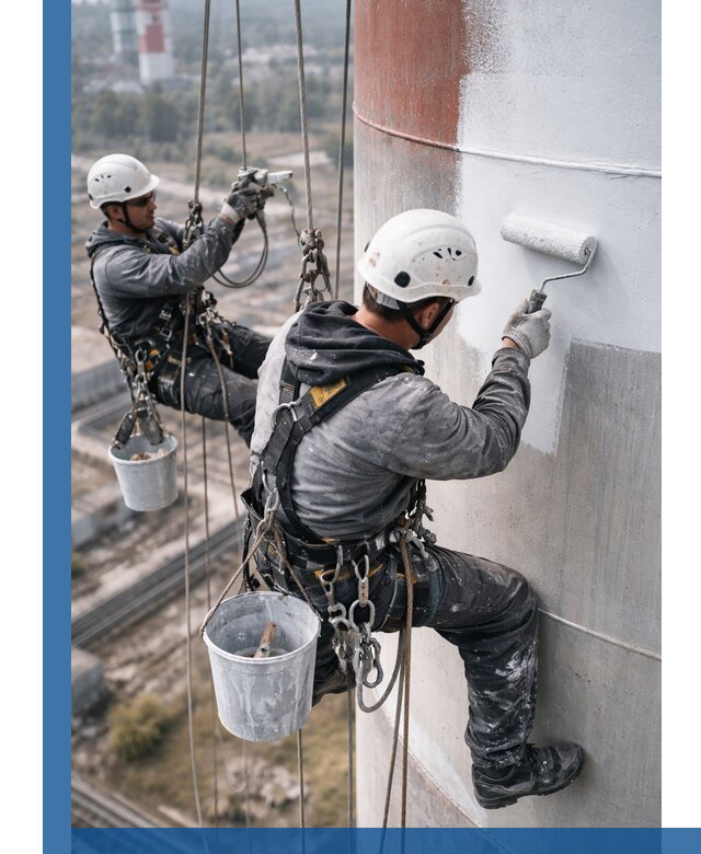 Покраска дымовых труб в Артёме: антикоррозийная защита и восстановление