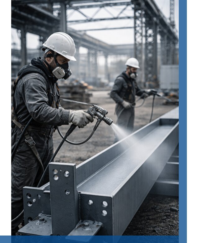 Антикорроз. обработка металлоконстр. в Артёме от 467 р. | ВЫСОТНИК-Арт