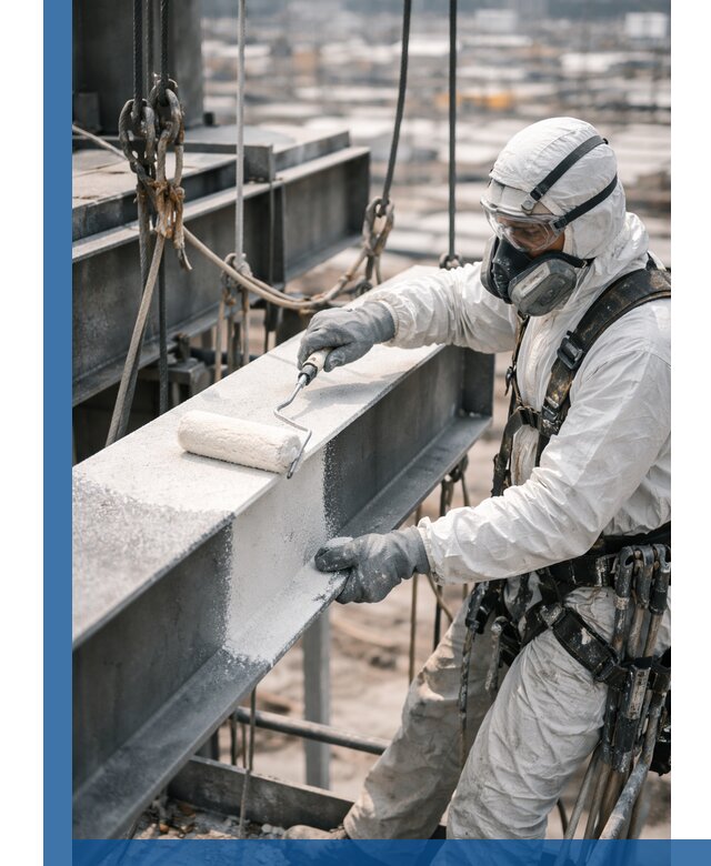 Профессиональная огнезащитная обработка металлоконструкций в Артёме