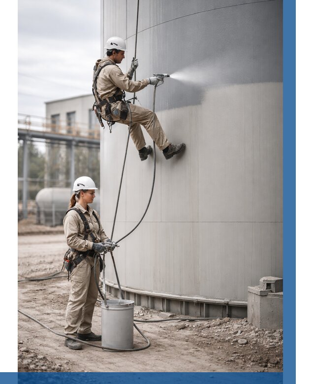 Покраска резервуаров в Артёме от 1244 р. | ВЫСОТНИК-Арт — заказать