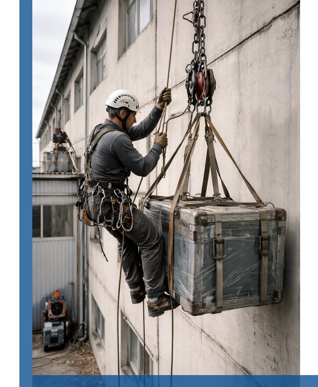 Подъем грузов на высоту в Артёме для промышленных объектов