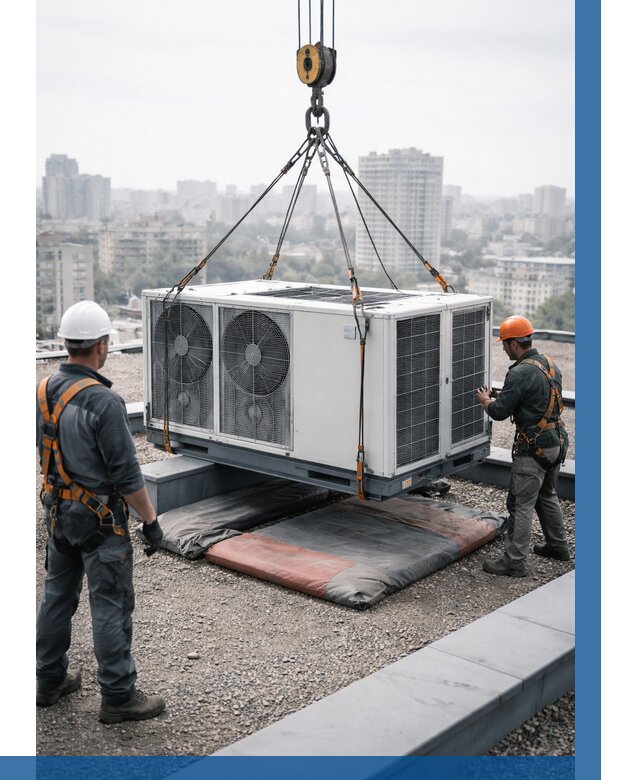 Подъем груза на крышу в Артёме от 5184 р. | ВЫСОТНИК-Арт заказать