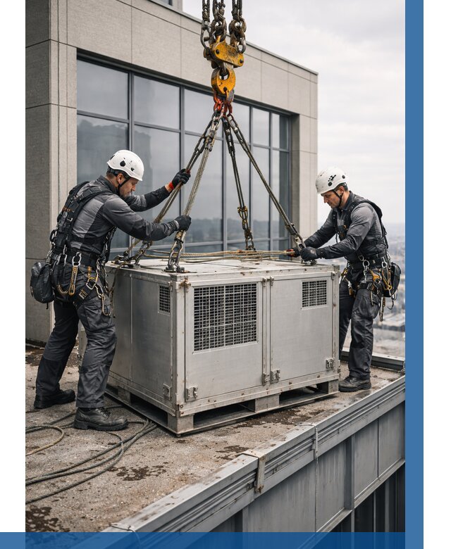 Такелажные работы на высоте в Артёме от 8294 р. | ВЫСОТНИК-Арт