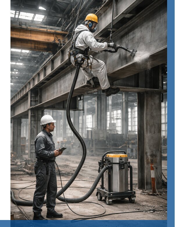 Обеспыливание конструкций в цехе в Артёме от 4354 р. | ВЫСОТНИК-Арт