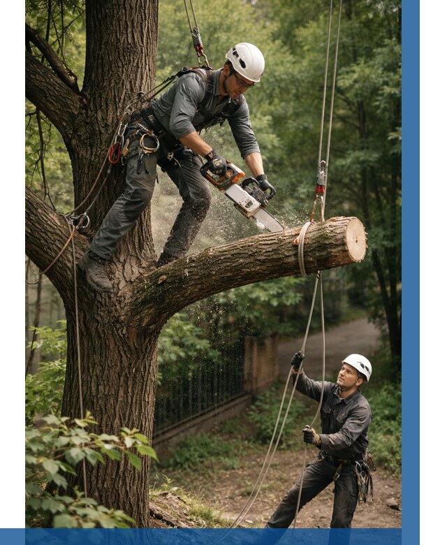 Спил деревьев альпинистами в Артёме от 8294 р. | ВЫСОТНИК-Арт