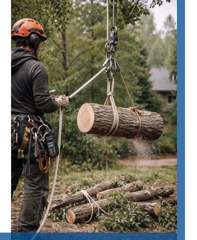 Валка деревьев частями в Артёме от 7775 р. | ВЫСОТНИК-Арт
