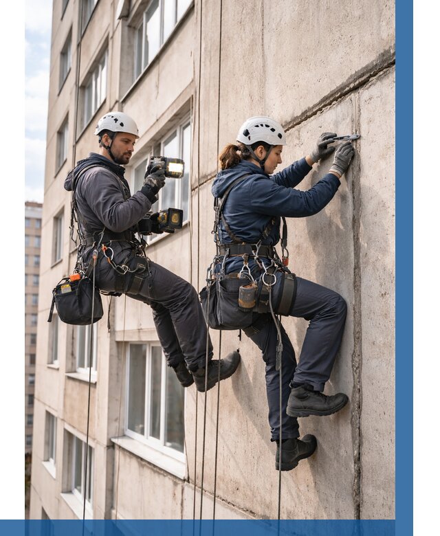 Обследование межпанельных швов в Артёме от 1866 р. | ВЫСОТНИК-Арт