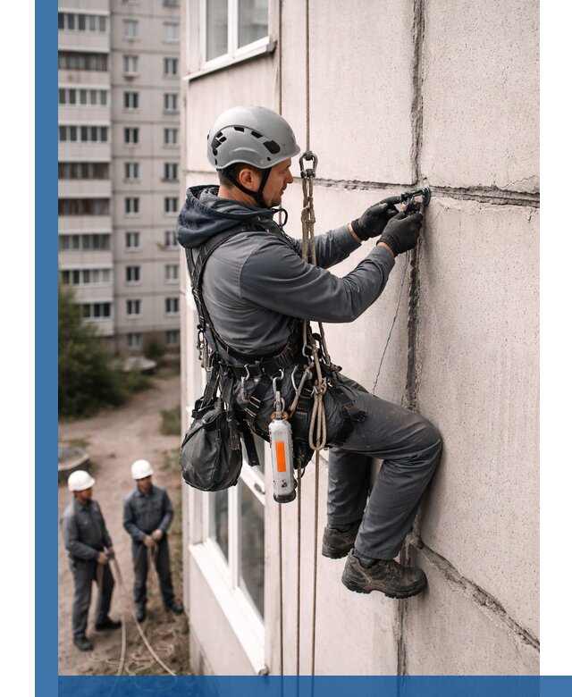Обследование межпанельных швов и герметизация в Артёме